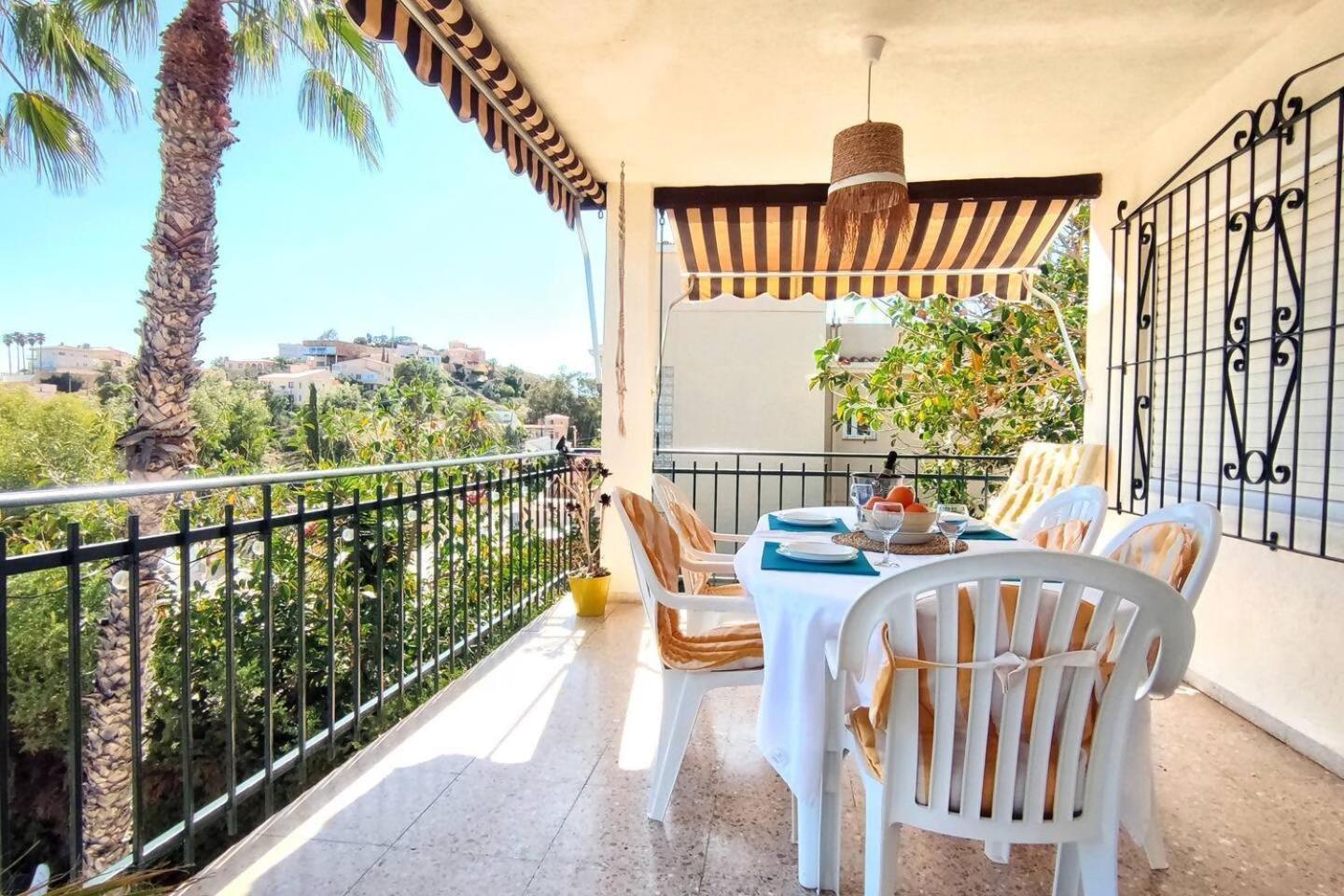 Casona Del Mar Terraza Y Vistas Al Mediterraneo El Campello Bagian luar foto