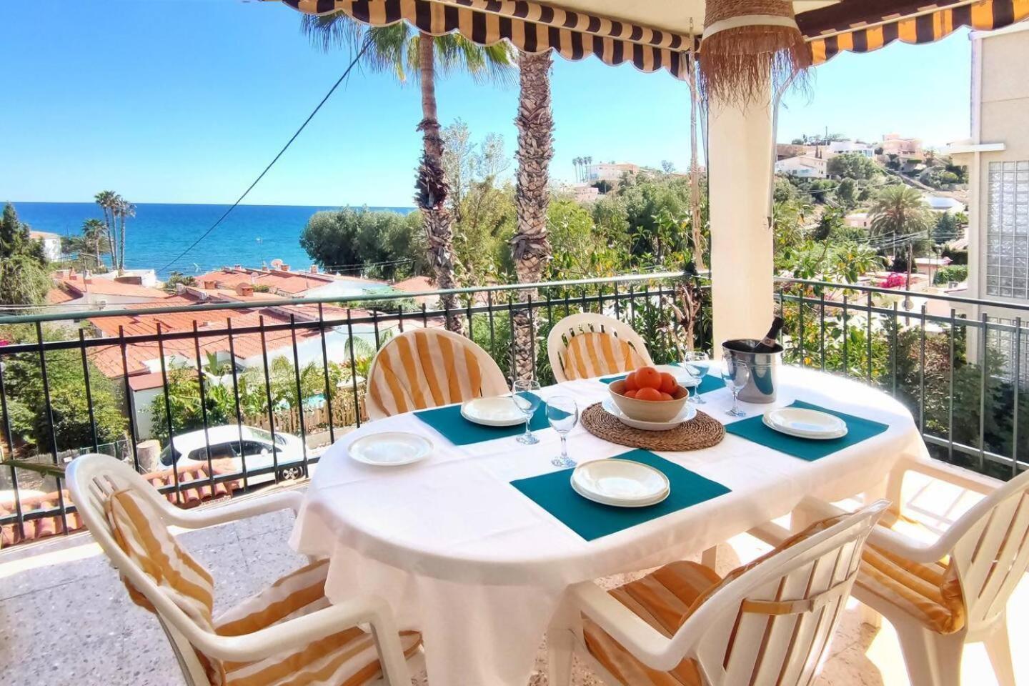 Casona Del Mar Terraza Y Vistas Al Mediterraneo El Campello Bagian luar foto