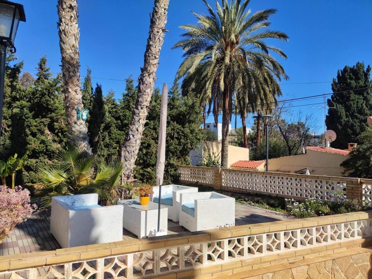 Casona Del Mar Terraza Y Vistas Al Mediterraneo El Campello Bagian luar foto