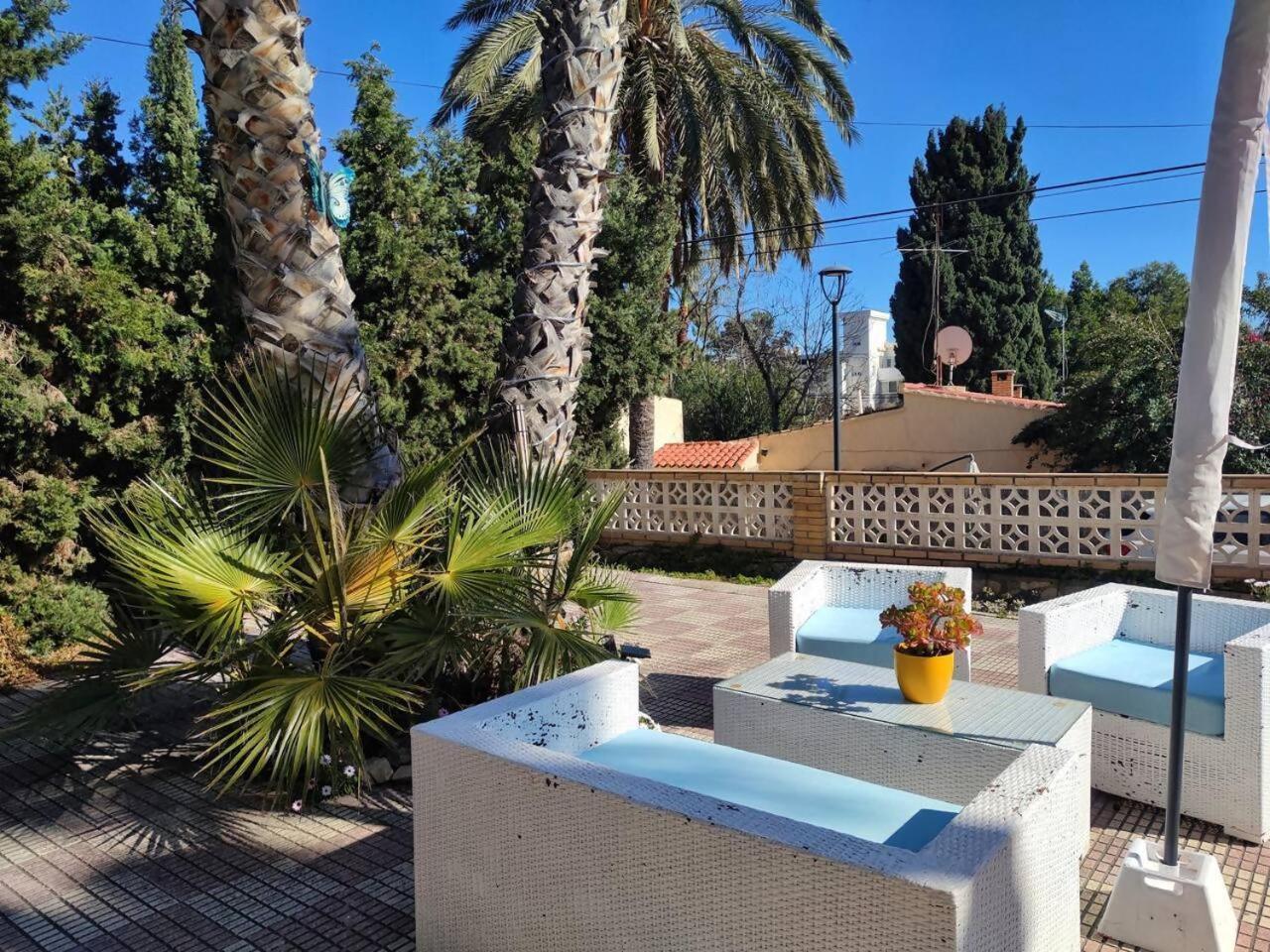 Casona Del Mar Terraza Y Vistas Al Mediterraneo El Campello Bagian luar foto