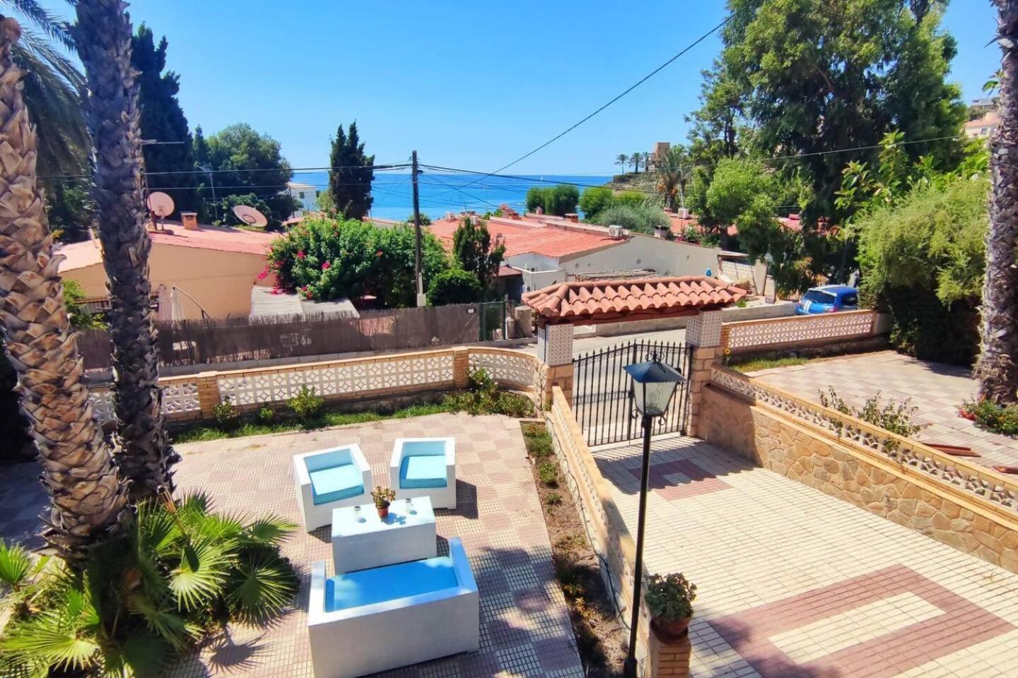 Casona Del Mar Terraza Y Vistas Al Mediterraneo El Campello Bagian luar foto