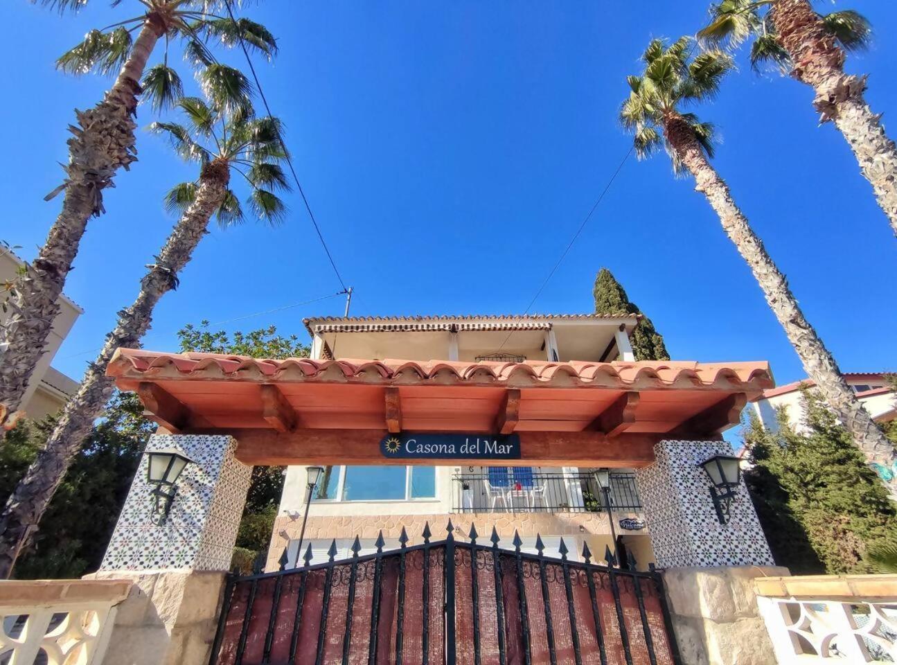 Casona Del Mar Terraza Y Vistas Al Mediterraneo El Campello Bagian luar foto